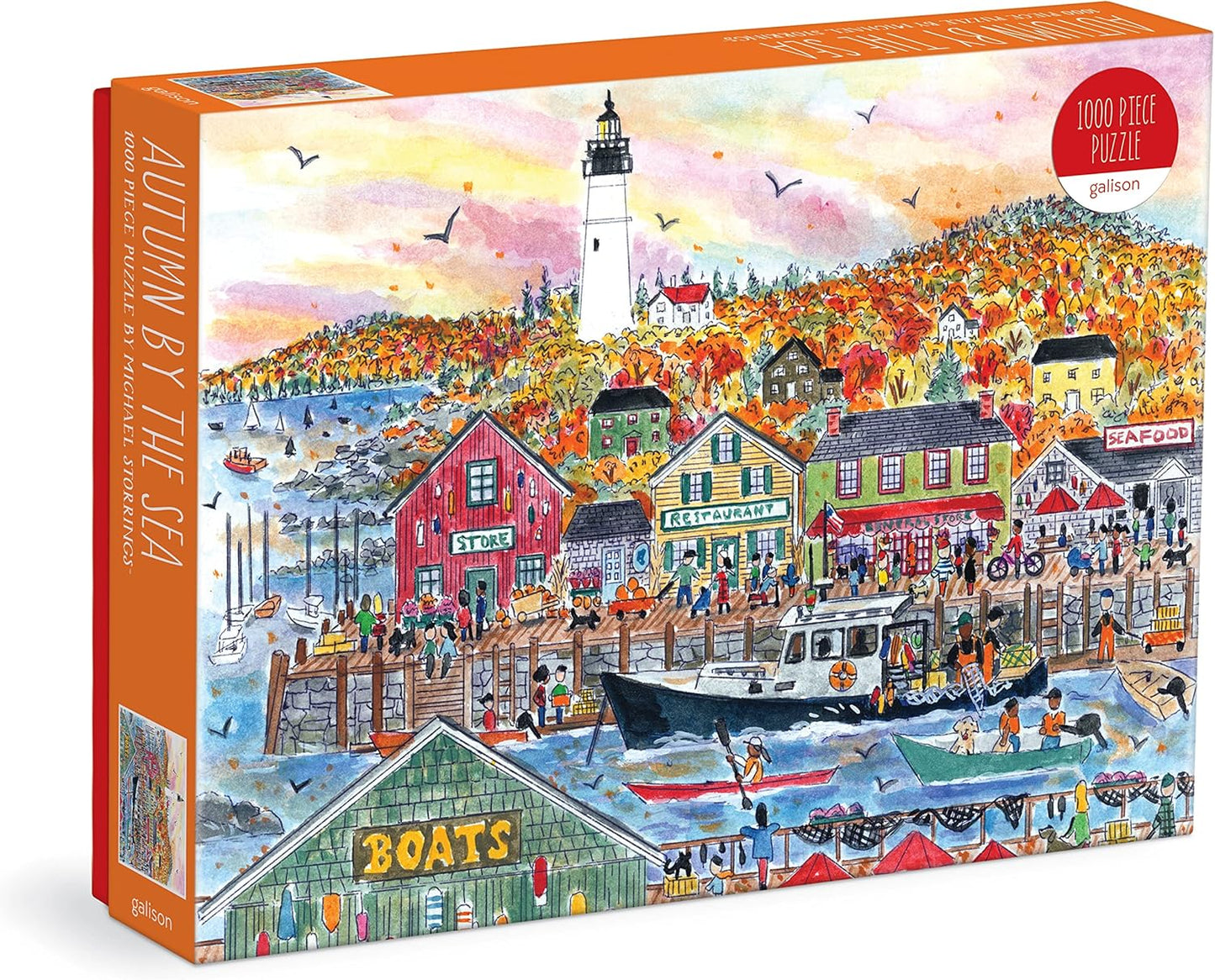 Michael Storrings Autumn By the Sea Jigsaw Puzzle