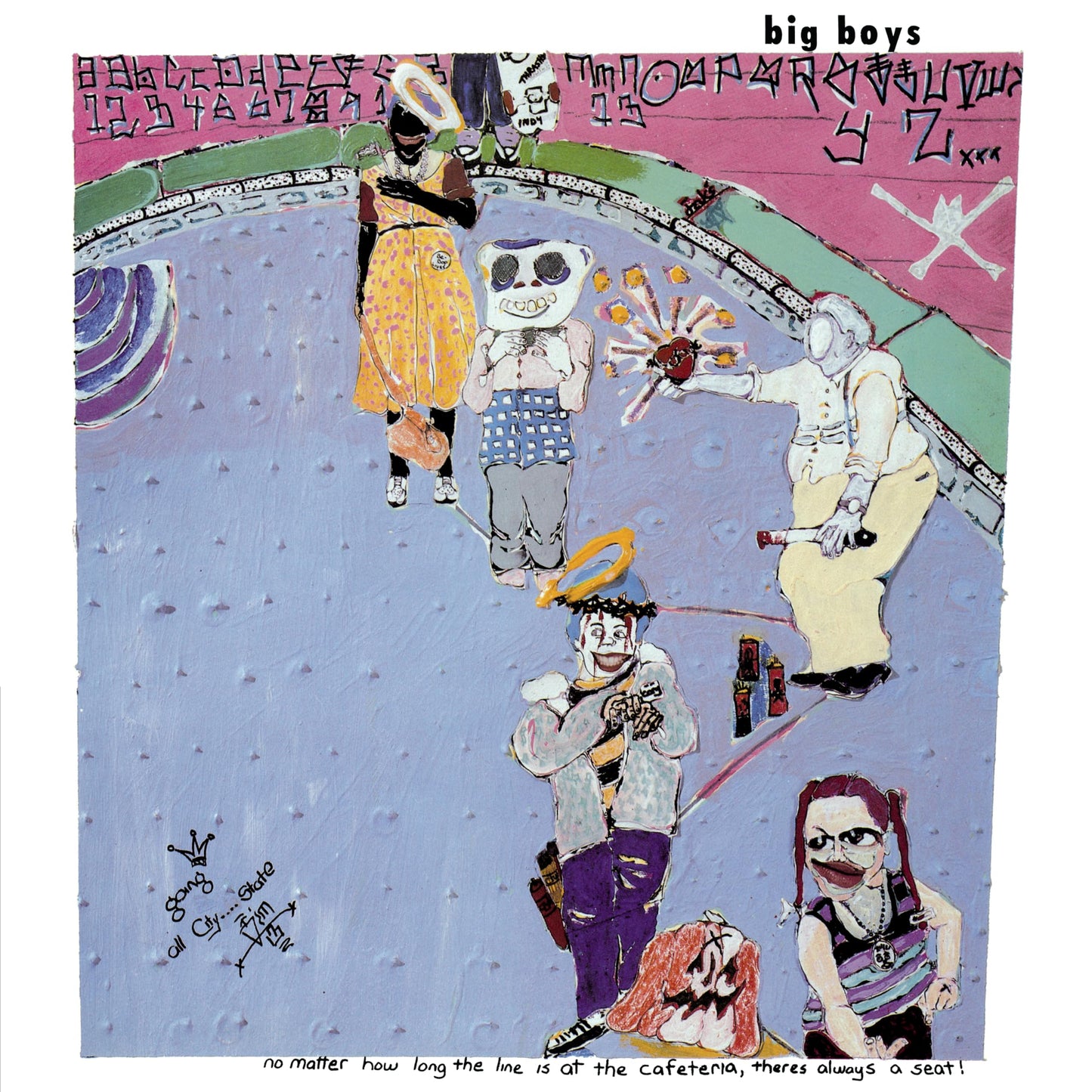 Big Boys - No Matter How Long The Line Is At The Cafeteria, There's Always A Seat! (Coloured Vinyl) [VINYL]