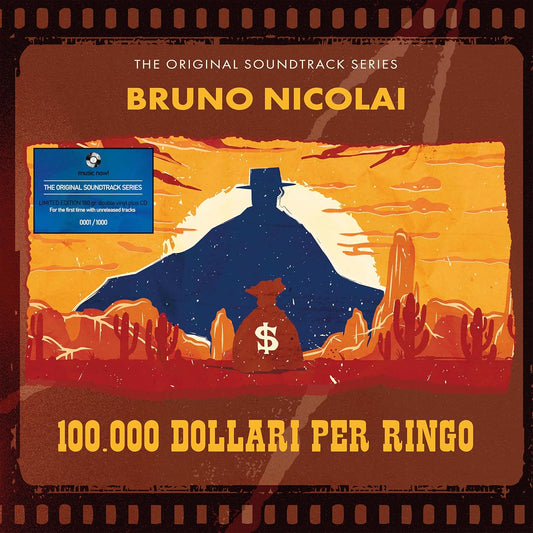 Nicolai Bruno - 100.000 Dollari Per Ringo - Original Soundtrack (Numbered Edition) (Trasparent Orange Vinyl) [VINYL]