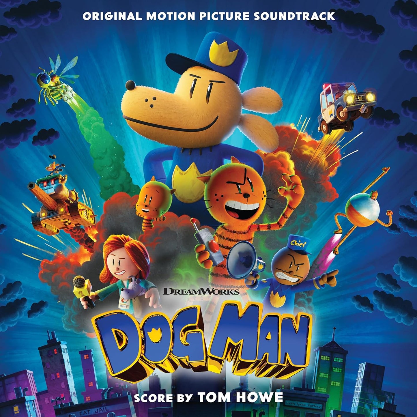 OST / Dog Man - Tom Howe (1LP/Pumpkin Orange) [VINYL]