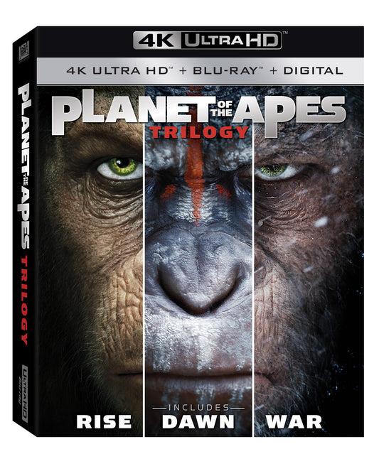 Planet Of The Apes Trilogy [BLU-RAY]