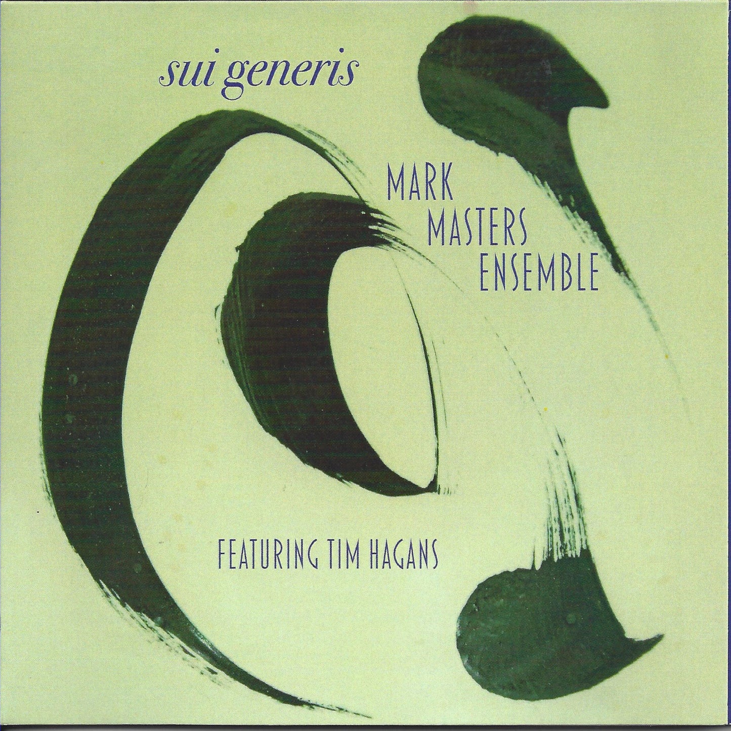 Mark Masters & Tim Hagens - Sui Generis [CD]