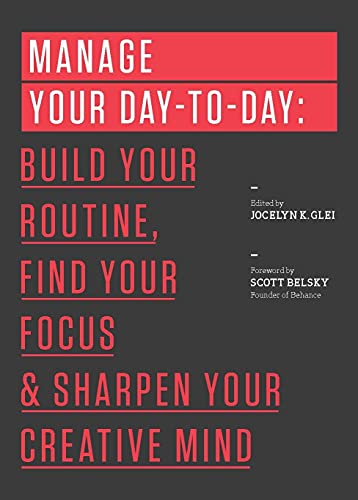 Book cover with red and white text: "Manage Your Day-to-Day.