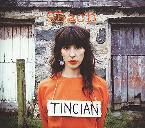 CD cover for 9bach’s “Tincian” featuring a woman with orange sweater.