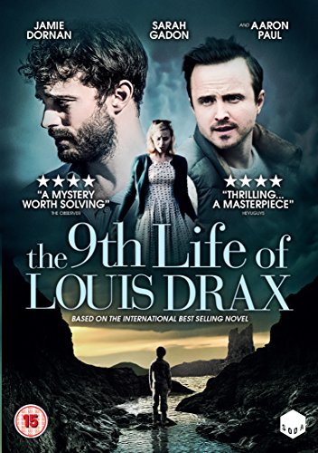 DVD cover for "The 9th Life of Louis Drax" with actor headshots and a boy.