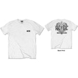 AC/DC Unisex T-Shirt: Black Ice (Back Print/Retail Pack)