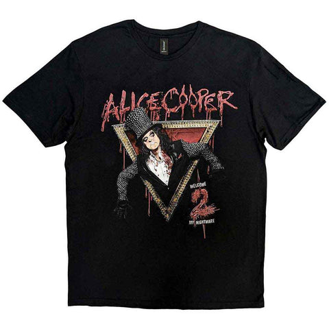 Alice Cooper Unisex T-Shirt: Welcome to my Nightmare