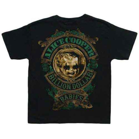 Alice Cooper Kids Toddler T-Shirt: Billion Dollar Baby