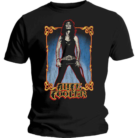 Alice Cooper Unisex T-Shirt: Vintage Whip Washed