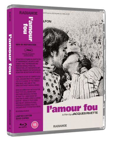 L'amour fou (Ltd) [Blu-ray] Pre-sale 29/04/2024