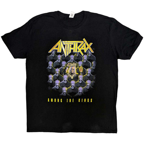 Anthrax Unisex T-Shirt: Among The Kings (Back Print)