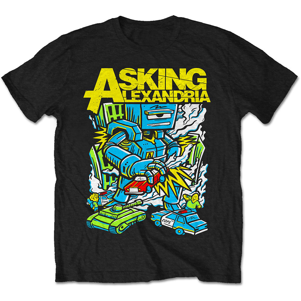 Asking Alexandria ASKTSP13MB05 T-Shirt, Black, XXL (44"-46")