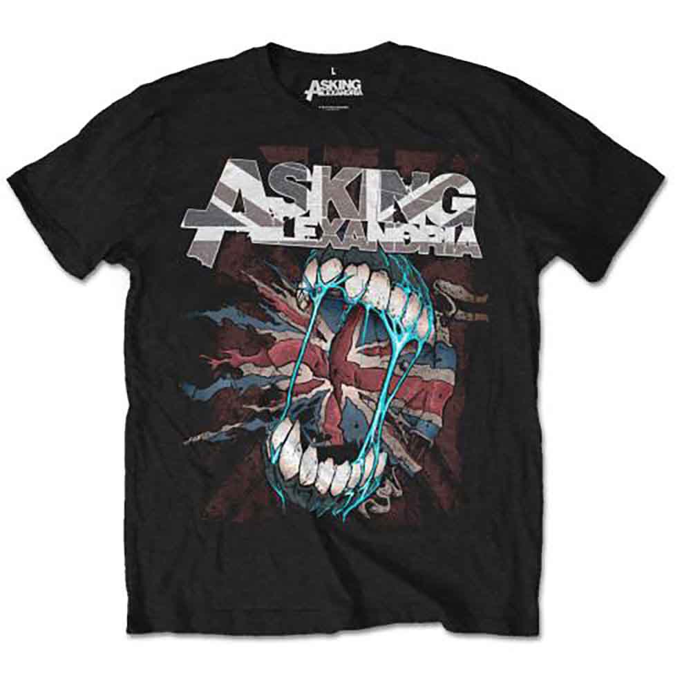Asking Alexandria Men's ASKTSP01MB05 T-Shirt, Black, XXL