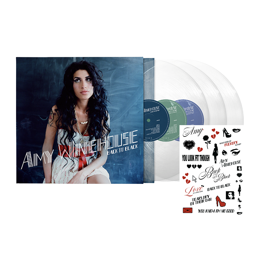 Amy Winehouse - Back To Black 20 (Clear 3LP) **Includes Limited Tattoo Sheet** [VINYL]