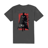 DC Comics Unisex T-Shirt: The Batman Distressed Logo