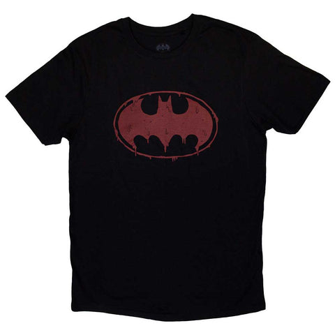 DC Comics Unisex T-Shirt: Batman - Red Slime