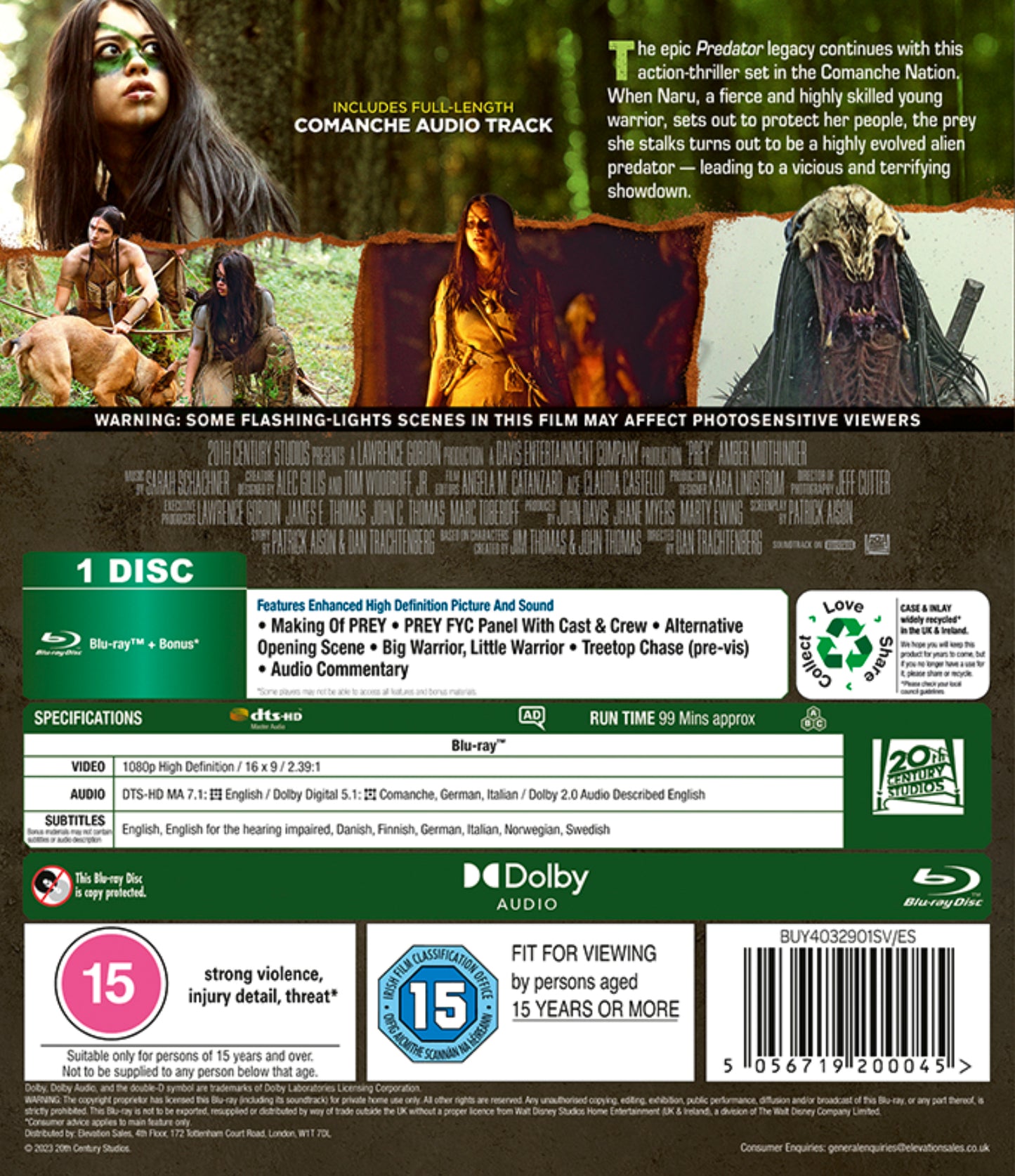 Prey [BLU-RAY]