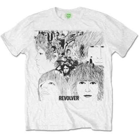 Unknown Men's Revolver Album Cover T Shirt, White, S UK Sent Sameday*