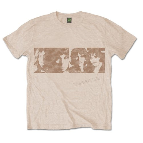 The Beatles Unisex T-Shirt: White Album Faces