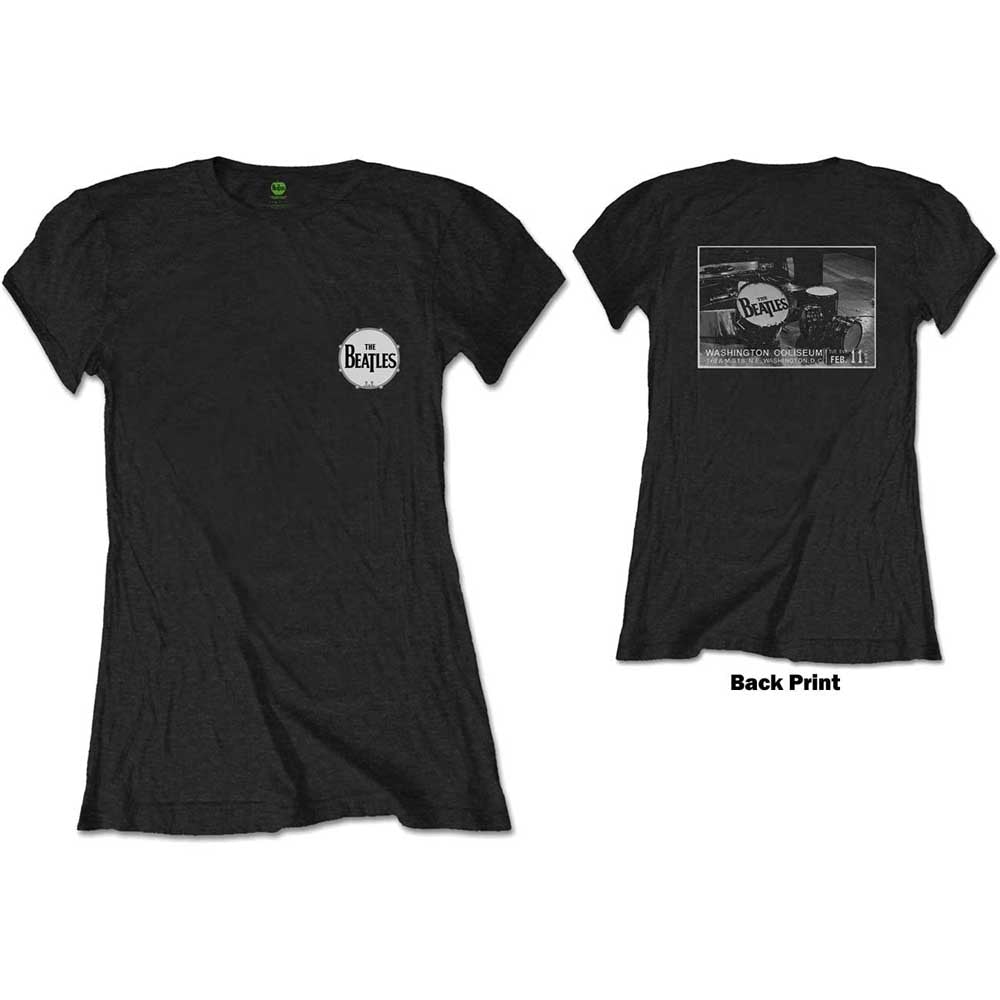 The Beatles Ladies T-Shirt: Washington Coliseum