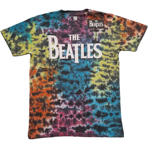 The Beatles Unisex T-Shirt: Drop T Logo (Wash Collection)