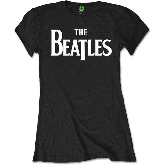 The Beatles Women's BEATTEEP10LW03 T-Shirt, White, Large