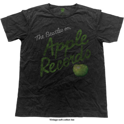 The Beatles Unisex Vintage T-Shirt: Vintage Apple Records