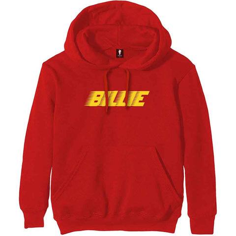 Billie Eilish Unisex Pullover Hoodie: Racer Logo