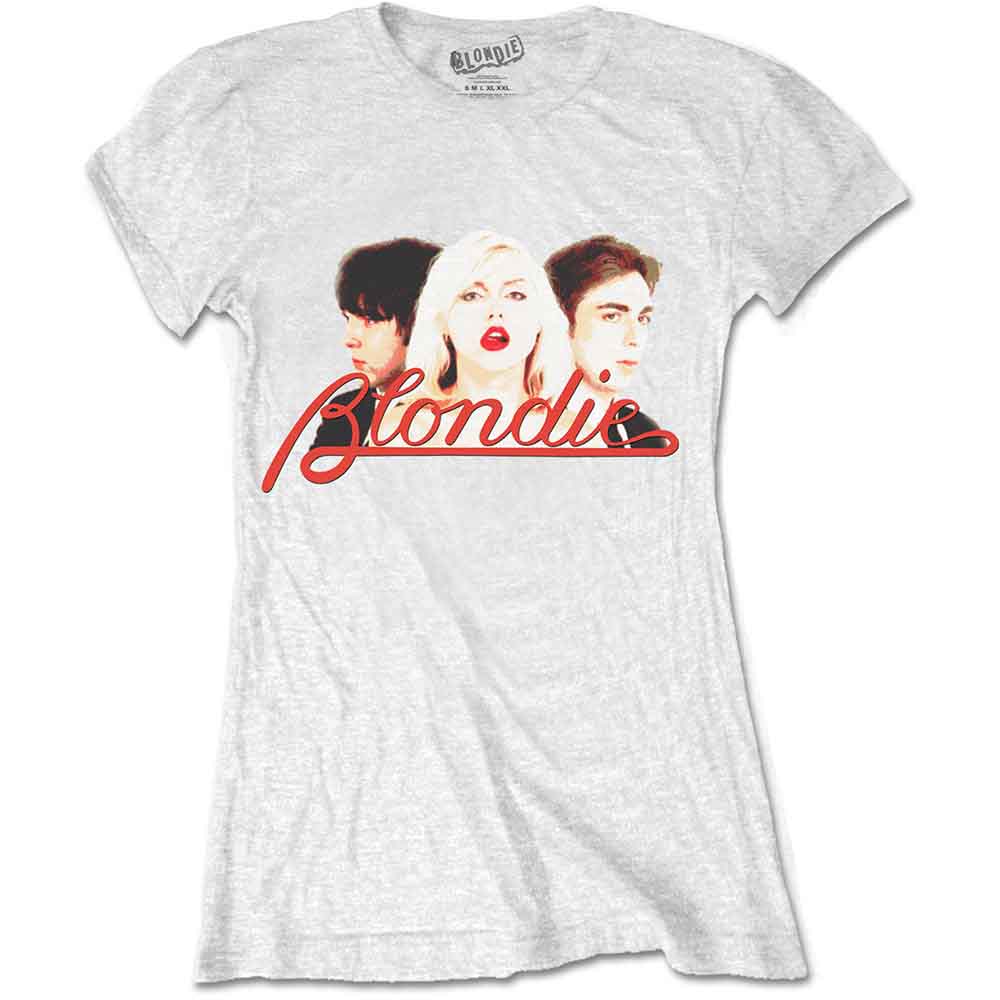 Blondie Women's BLDTS06LW05 T-Shirt, White, XXL