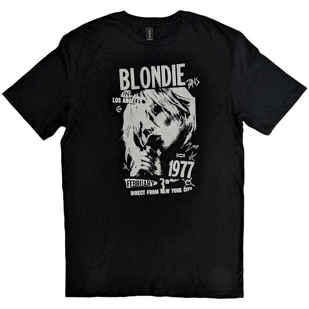 Blondie Unisex T-Shirt: 1977 Vintage (XX-Large)