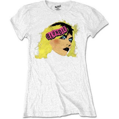 Blondie Ladies T-Shirt: Punk Logo (Retail Pack)