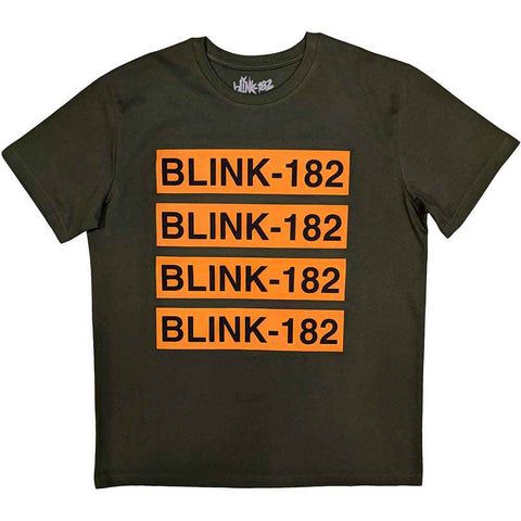 Blink-182 Unisex T-Shirt: Log Repeat