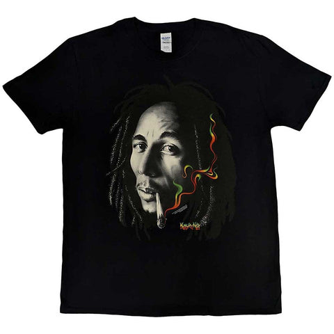 Bob Marley Unisex T-Shirt: Rasta Smoke