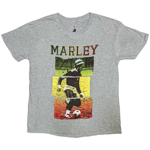 Bob Marley Unisex T-Shirt: Football Text