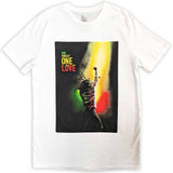 Bob Marley Unisex T-Shirt: One Love Movie Poster