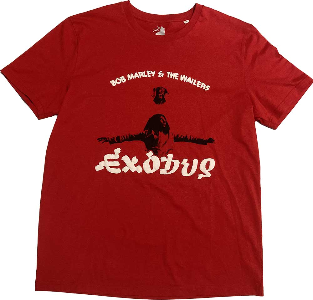 Bob Marley Unisex T-Shirt: Exodus Arms Outstretched