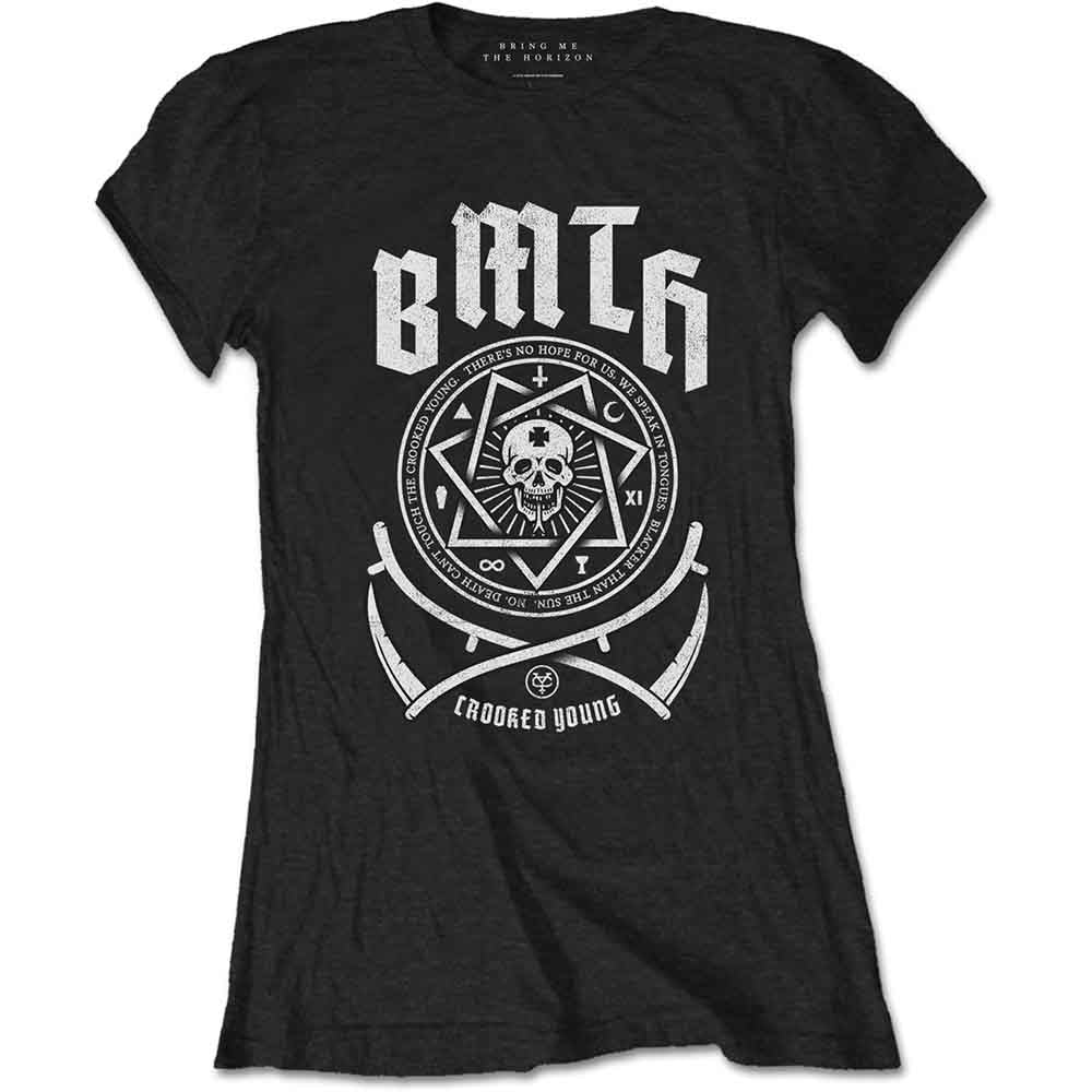 Bring Me The Horizon Ladies T-Shirt: Crooked