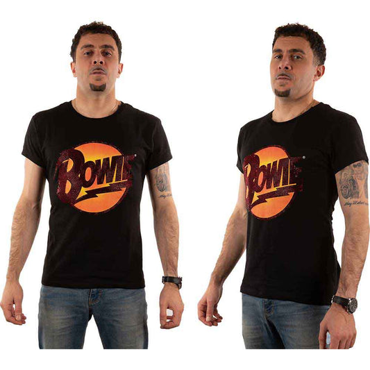 David Bowie Unisex T-Shirt: Diamond Dogs Logo