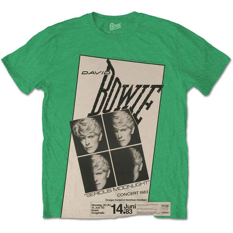 David Bowie Unisex T-Shirt: Concert '83