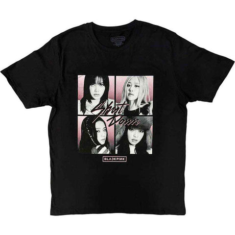 BlackPink Unisex T-Shirt: Shut Down Photo Grid