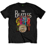 The Beatles Men's SGT Pepper Short Sleeve T-Shirt, Grey (Charcoal), Large Sent Sameday*