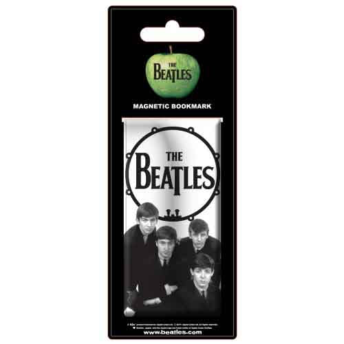 The Beatles Magnetic Bookmark Double Sided Band Photo Drum