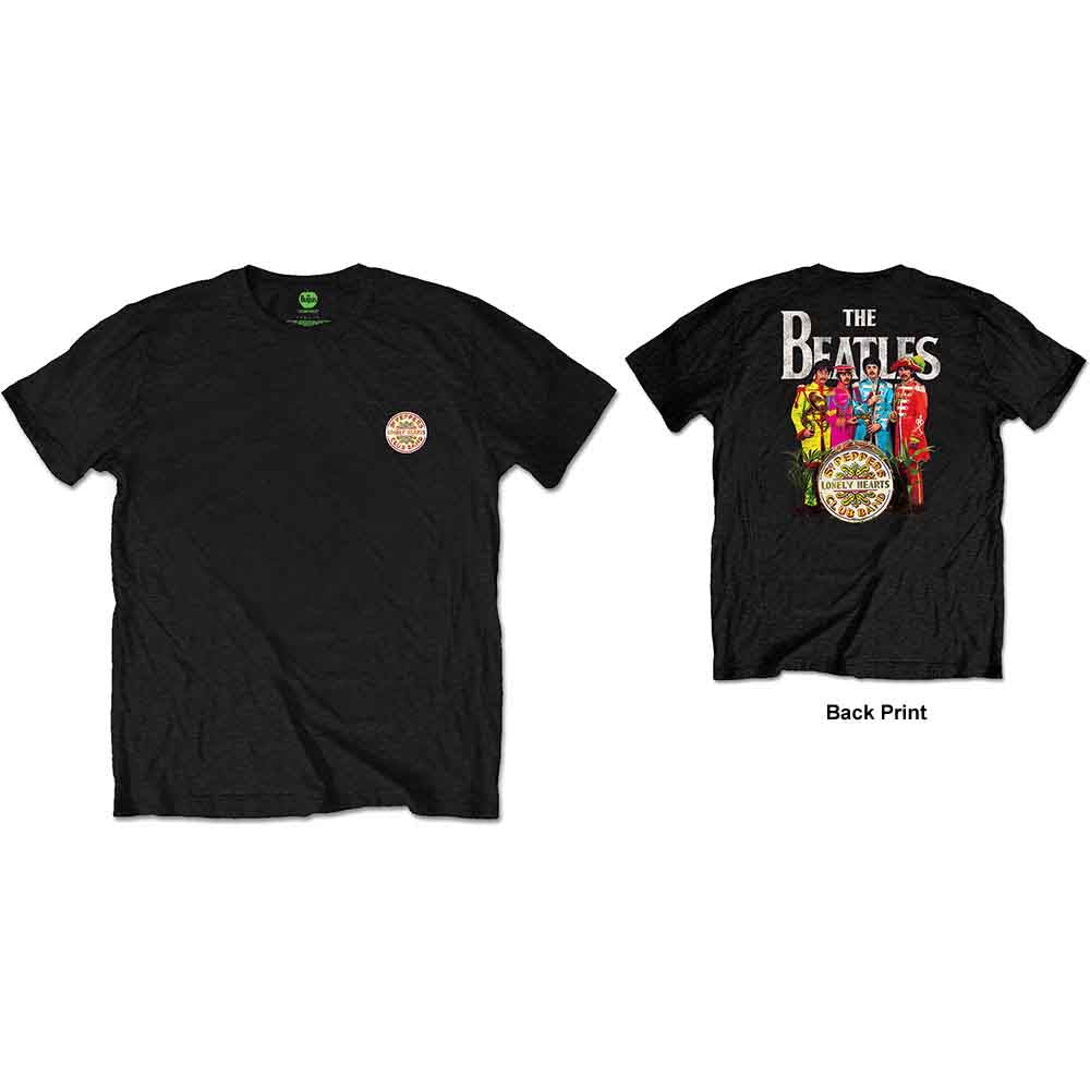 The Beatles BTBPP01MB05 T-Shirt, Black, XXL