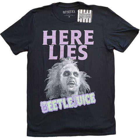 Beetlejuice Unisex T-Shirt: Here Lies???