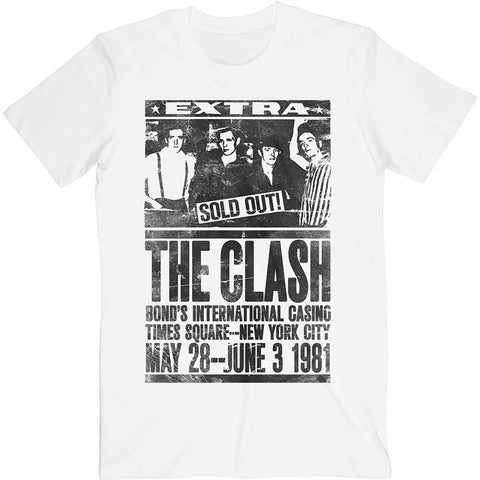 The Clash Unisex T-Shirt: Bond's 1981