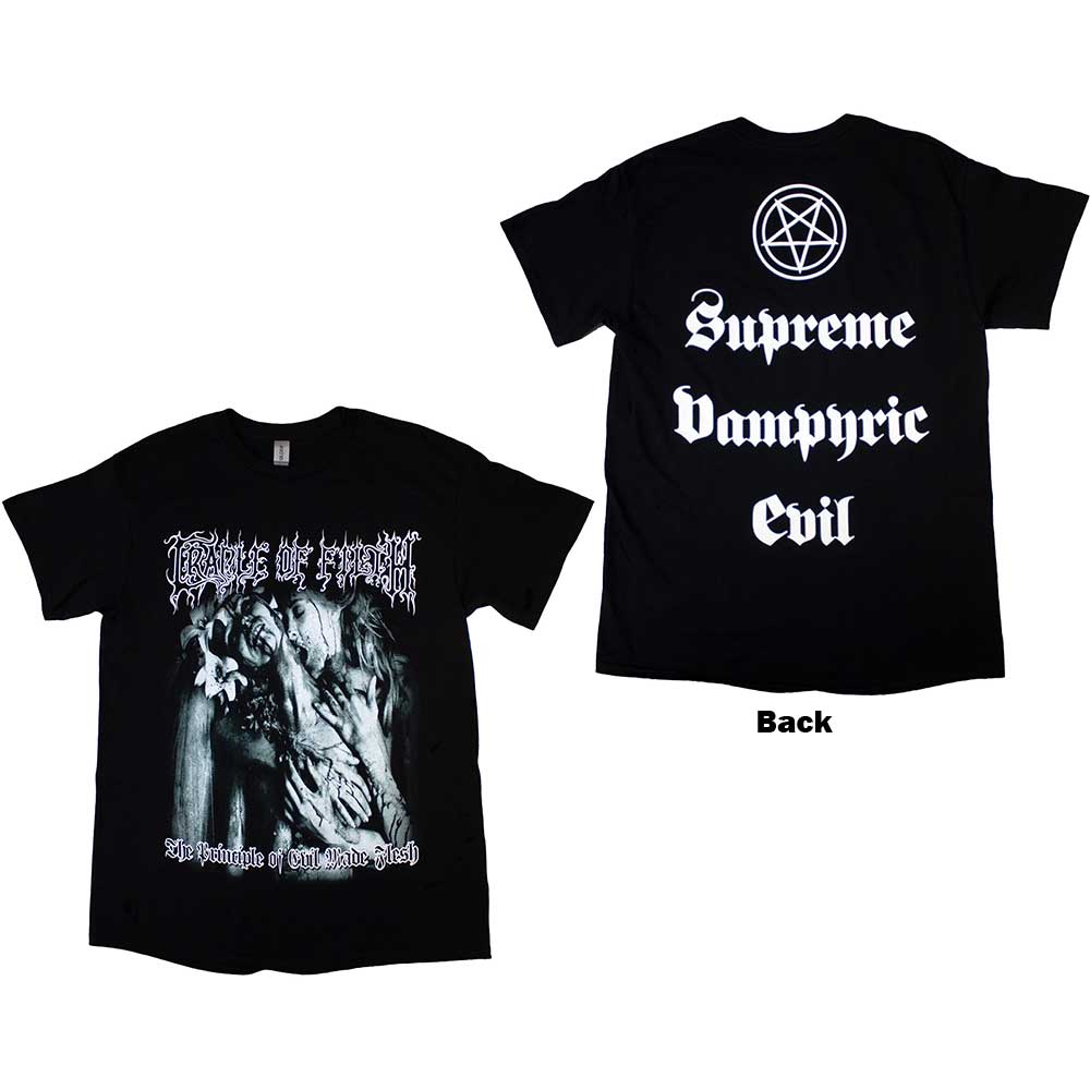 Cradle Of Filth Unisex T-Shirt: Supreme Vampiric Evil