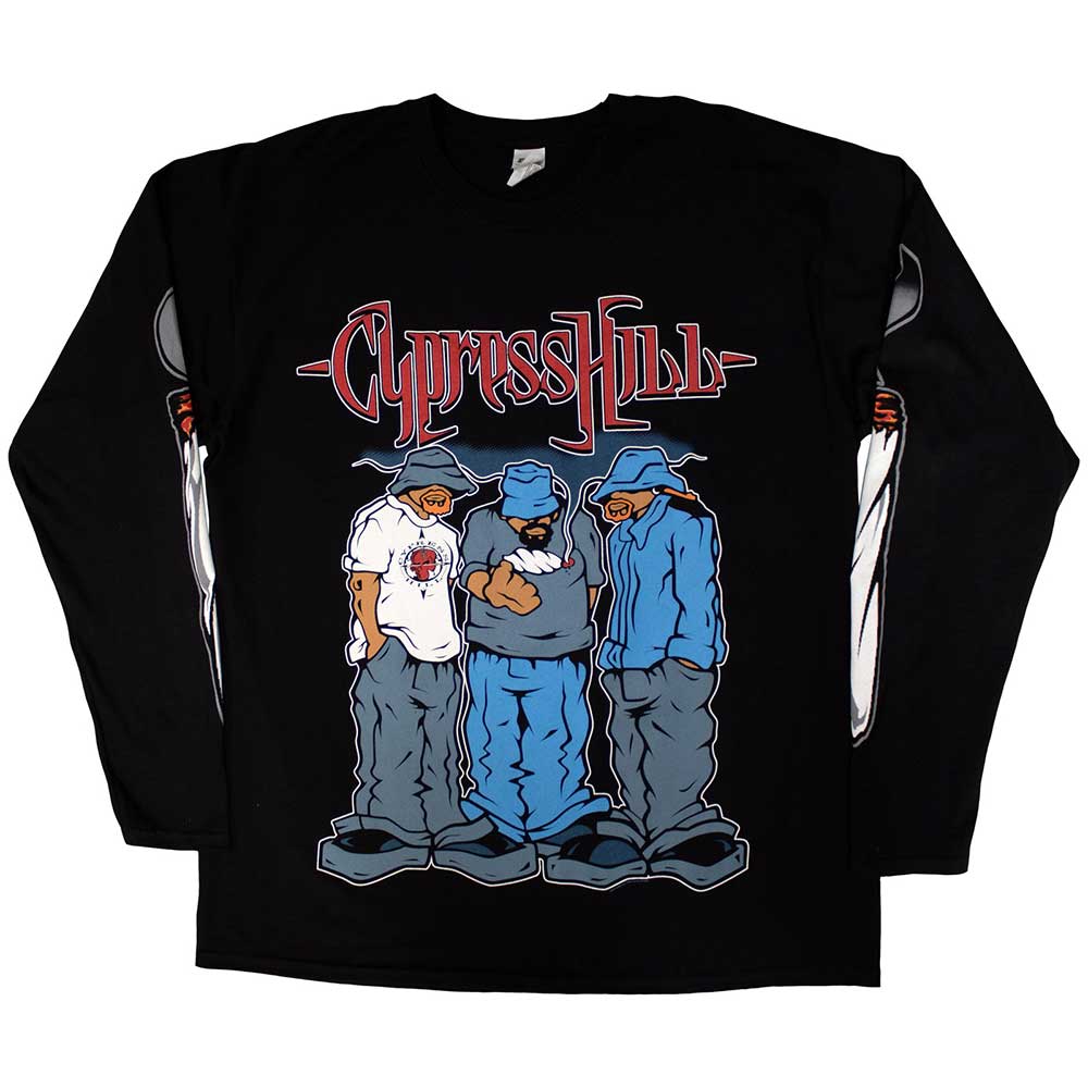 Cypress Hill Unisex Long Sleeve T-Shirt: Blunted