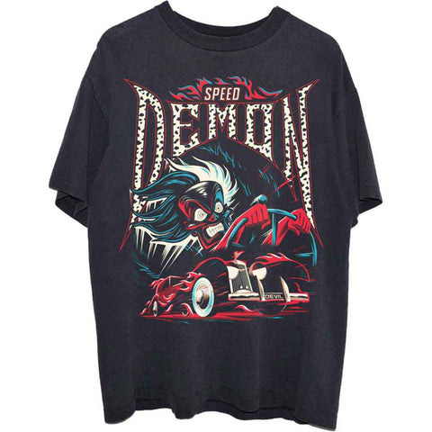 101 Dalmatians Unisex T-Shirt: Cruella Speed Demon