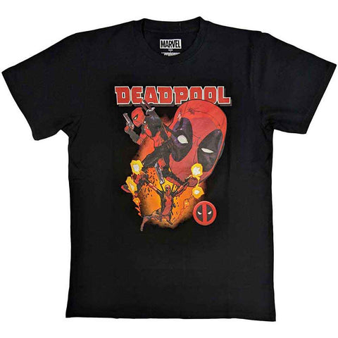 Marvel Comics Unisex T-Shirt: Deadpool Collage 2