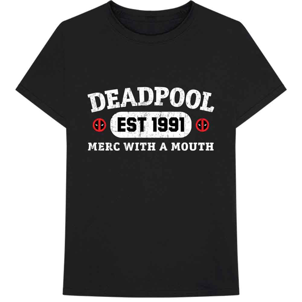 Marvel Comics Unisex T-Shirt: Deadpool Merc With A Mouth